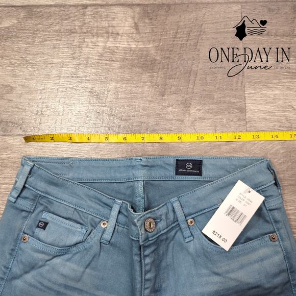 Adriano Goldschmied Mid Rise Skinny Jeans Size 27 (4) - Picture 3 of 6